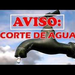 Corte de agua